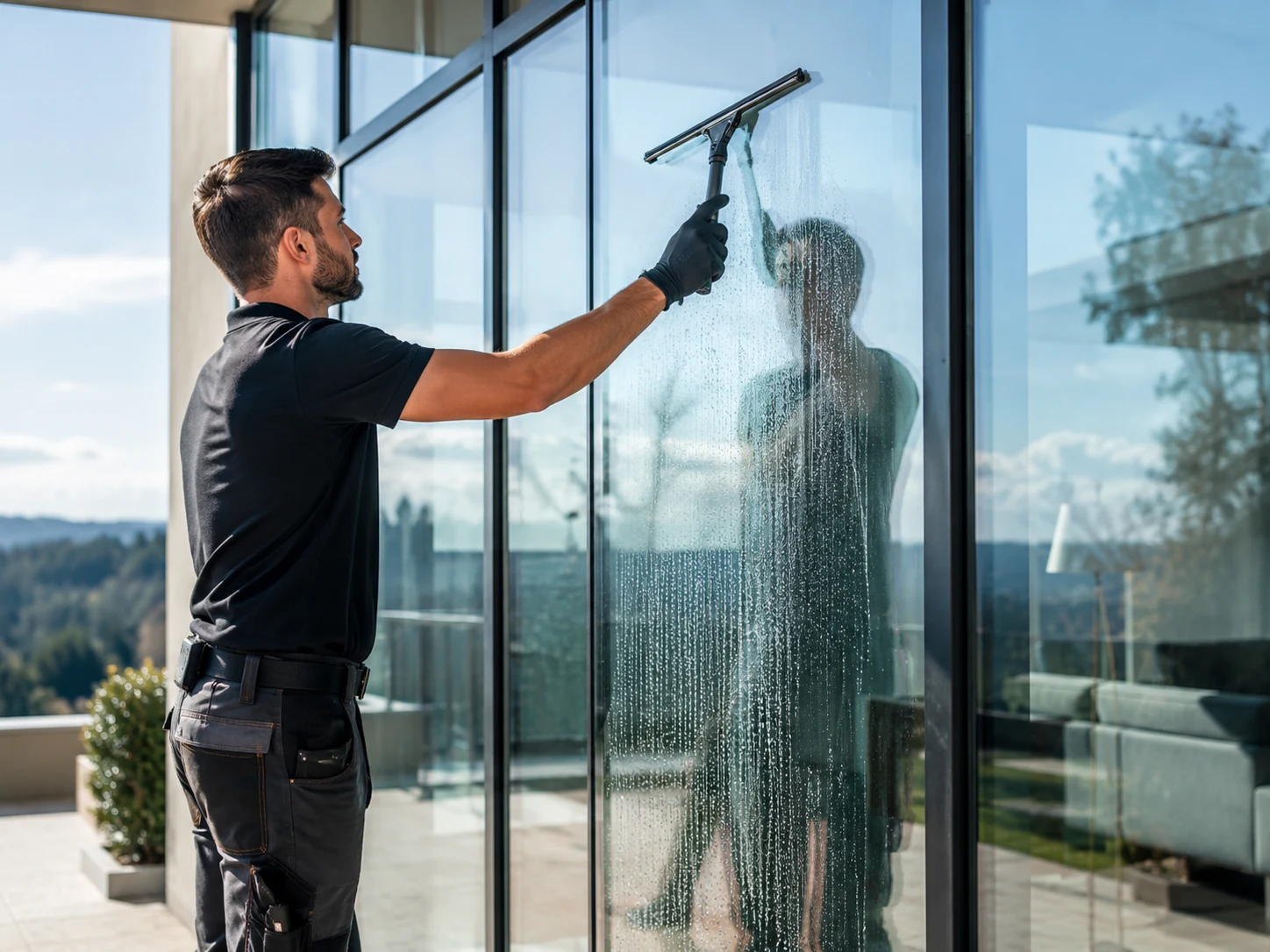 Fenster- und Glasreinigung